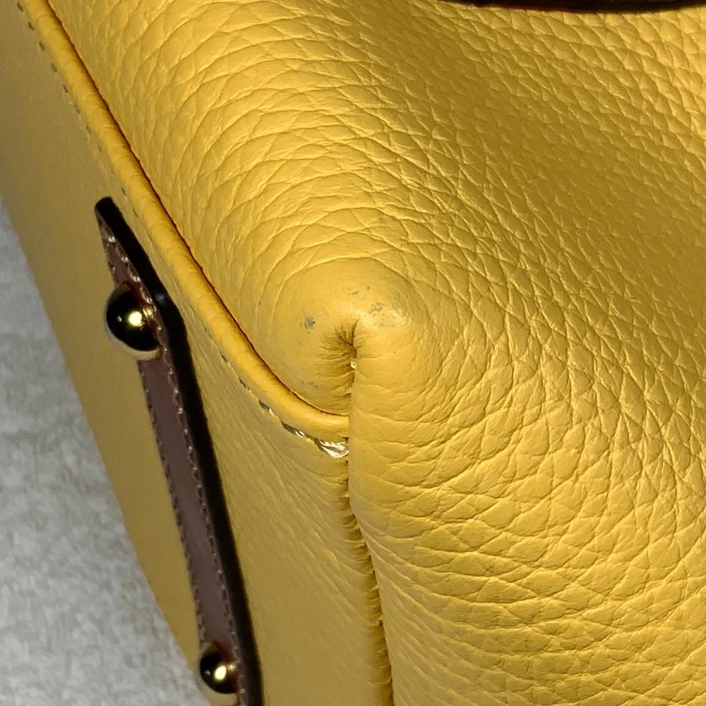 Dooney & Bourke Yellow Tammy Tote
